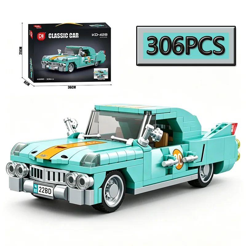 MOC Multi Style Racing Cars Car Building Blocks Creative Models Vintage Car Assembly Puzzle Supercar Toys Birthday Gifts
MOC Multi Style Racing Cars Car Building Blocks Creative Models Vintage Car Assembly Puzzle Supercar Toys Birthday Gifts
