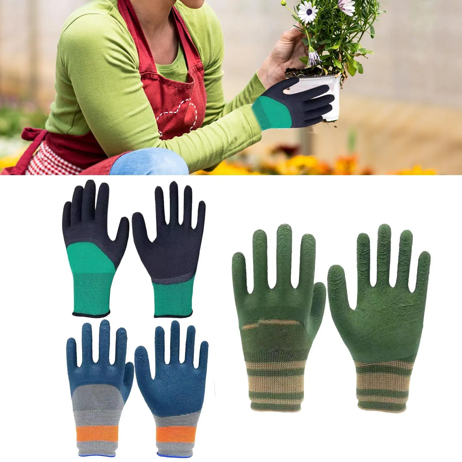 Gardening Gloves Thorn Proof Protection Glove Breathable Rose Gloves Waterproof Garden Gloves for Cactus Rose
Gardening Gloves Thorn Proof Protection Glove Breathable Rose Gloves Waterproof Garden Gloves for Cactus Rose