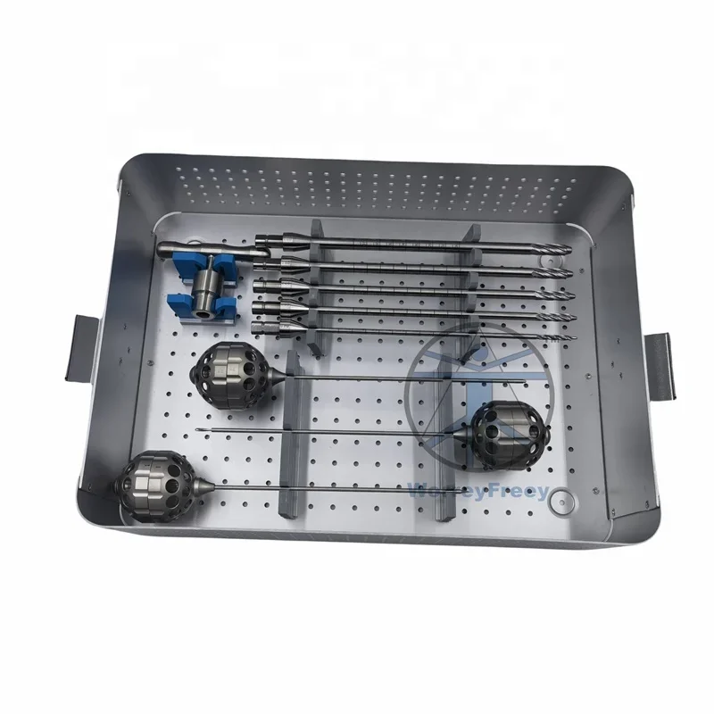 Spine instrument transforaminal discectomy transforaminal instrument safe bone drill complete set
Spine instrument transforaminal discectomy transforaminal instrument safe bone drill complete set