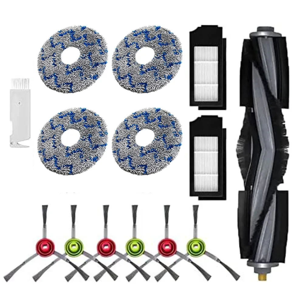 Robot Sweeper Accessory Set ForEcovacs ForDeebot X1 For Omni/ For X1 Turbo: Roller Brush, Side Brush, Filter And Cleaning Pads
Robot Sweeper Accessory Set ForEcovacs ForDeebot X1 For Omni/ For X1 Turbo: Roller Brush, Side Brush, Filter And Cleaning Pads