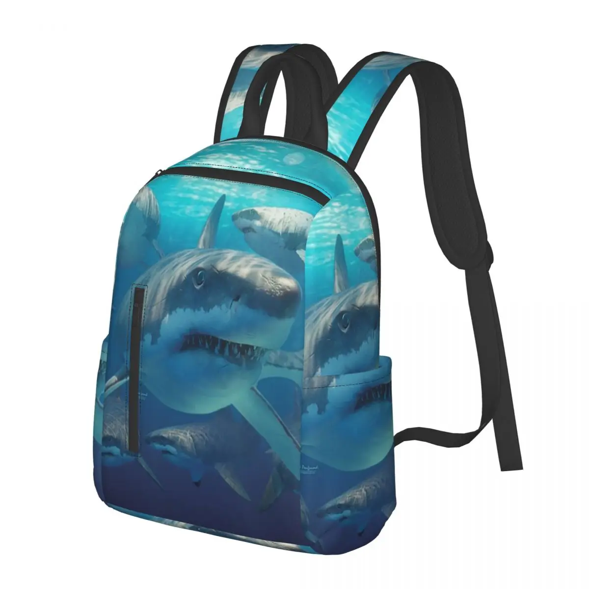 Deep Sea Shark Group Student Backpack School Bag Hiking Travel Daypack for Boys Girls Bookbag Shoulder Bags
Deep Sea Shark Group Student Backpack School Bag Hiking Travel Daypack for Boys Girls Bookbag Shoulder Bags