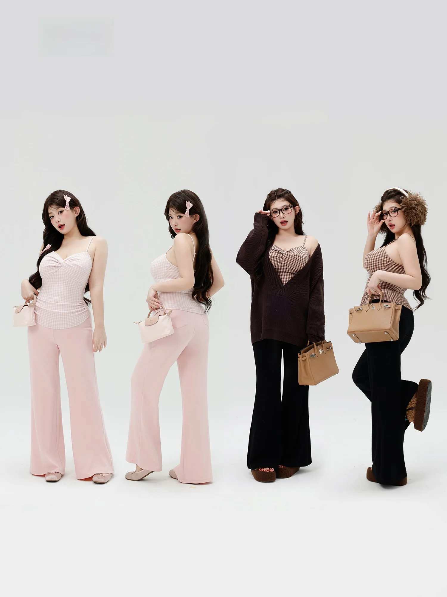 Spring Edition Wide Leg Pants Long Trousers Women's Sle Casual Pure Color ket l Waist Flared Leg Straight Tube
Spring Edition Wide Leg Pants Long Trousers Women's Sle Casual Pure Color ket l Waist Flared Leg Straight Tube