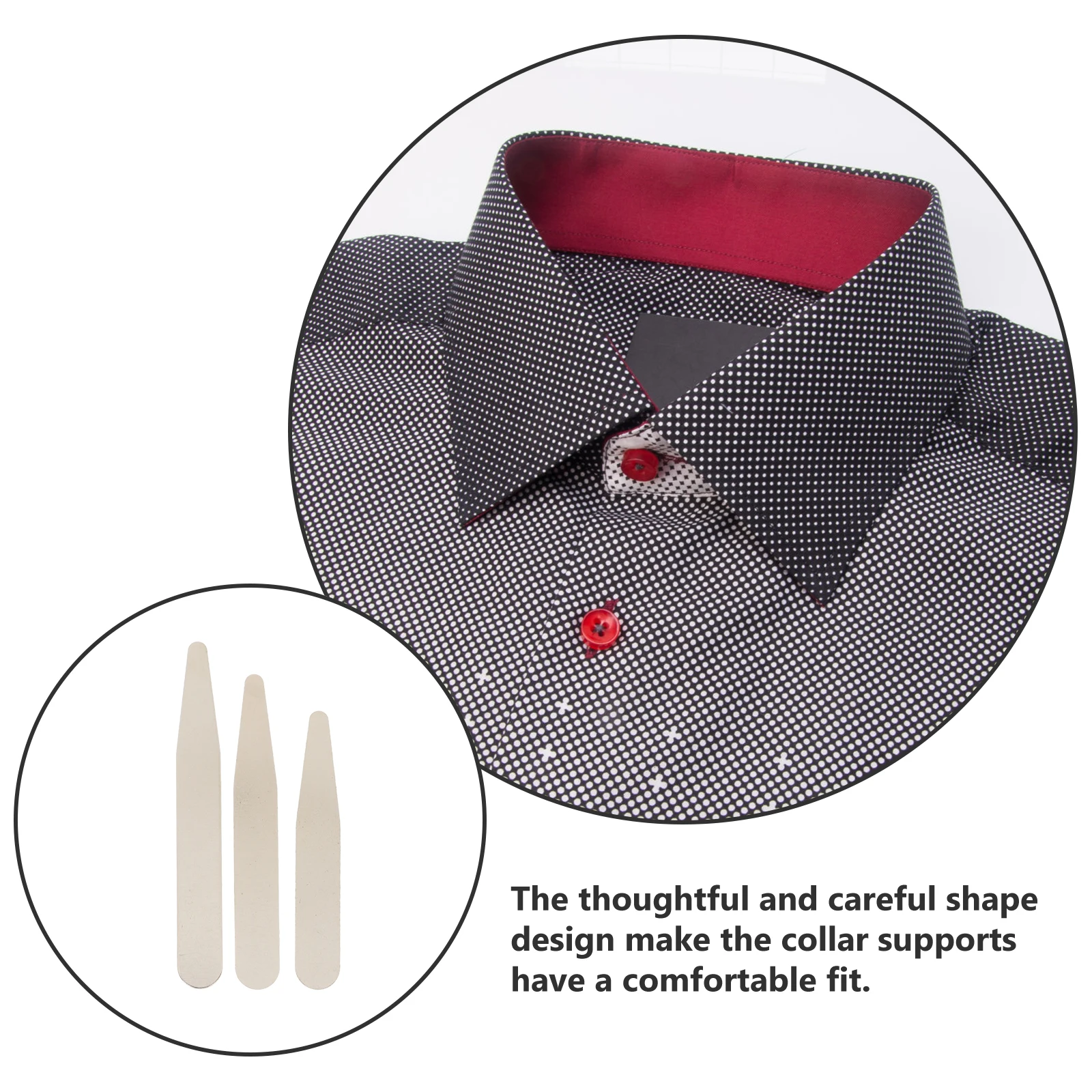 36pcs Shirt Collar Stays Lightweight Convenient Attractive Reasonable Men Dress Shirts Inserts Stiffener Keepers
36pcs Shirt Collar Stays Lightweight Convenient Attractive Reasonable Men Dress Shirts Inserts Stiffener Keepers