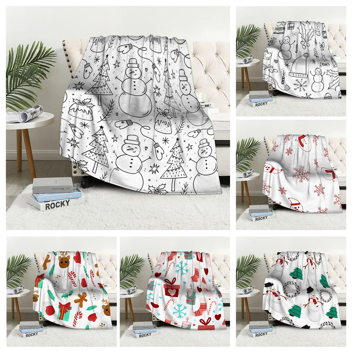 Домашнее украшение, плюшевое диванное одеяло, покрывало для кровати, пушистые мягкие одеяла, декор в клетку, современный декор на Хэллоуин, Рождество, зиму
Домашнее украшение, плюшевое диванное одеяло, покрывало для кровати, пушистые мягкие одеяла, декор в клетку, современный декор на Хэллоуин, Рождество, зиму