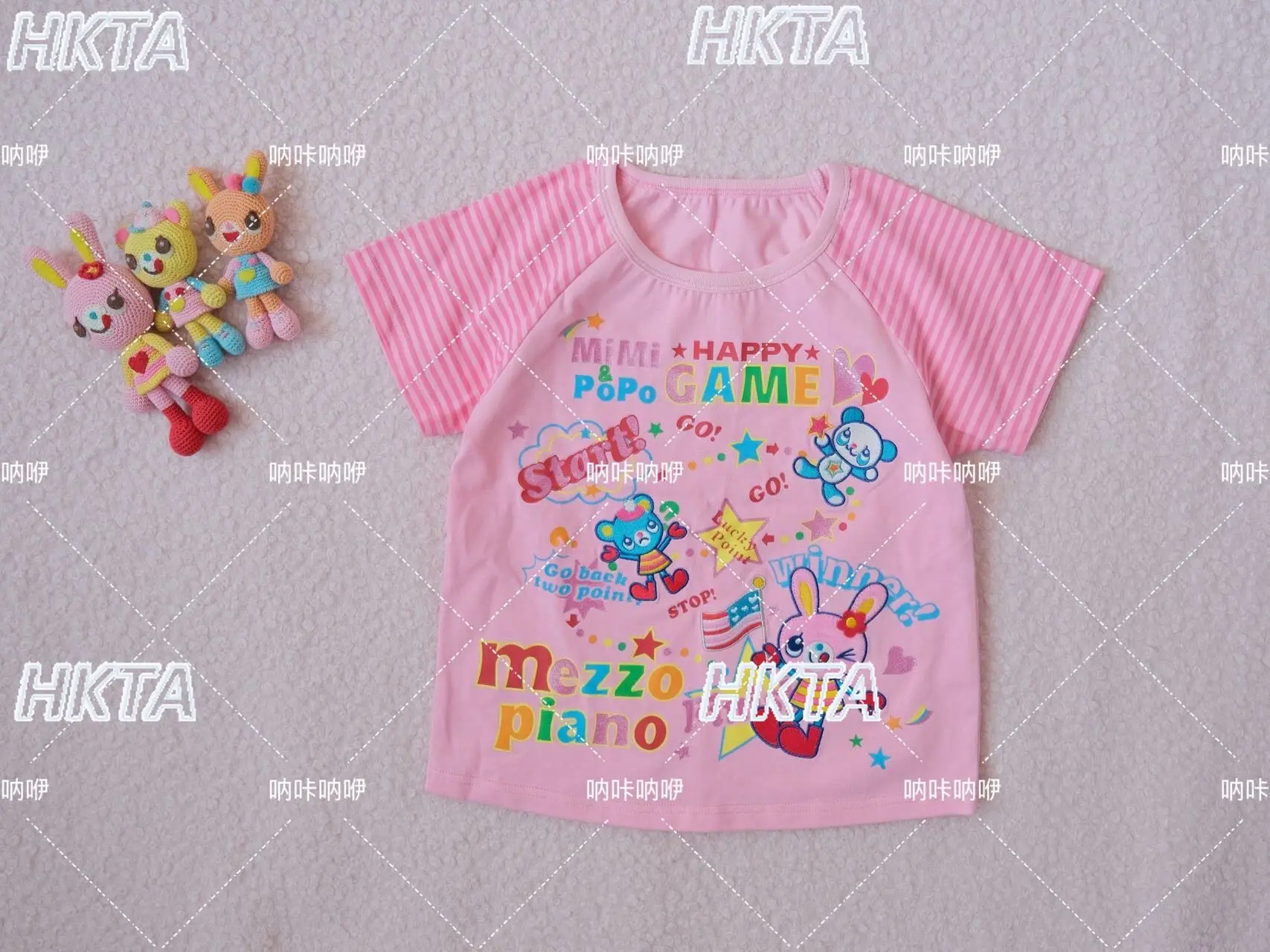 Japanese Summer Sweet Striped Top Crew Neck Short Sleeved T Shirts Cute Cartoon Letter Print Embroidery Slim Short Tshirt Women
Japanese Summer Sweet Striped Top Crew Neck Short Sleeved T Shirts Cute Cartoon Letter Print Embroidery Slim Short Tshirt Women