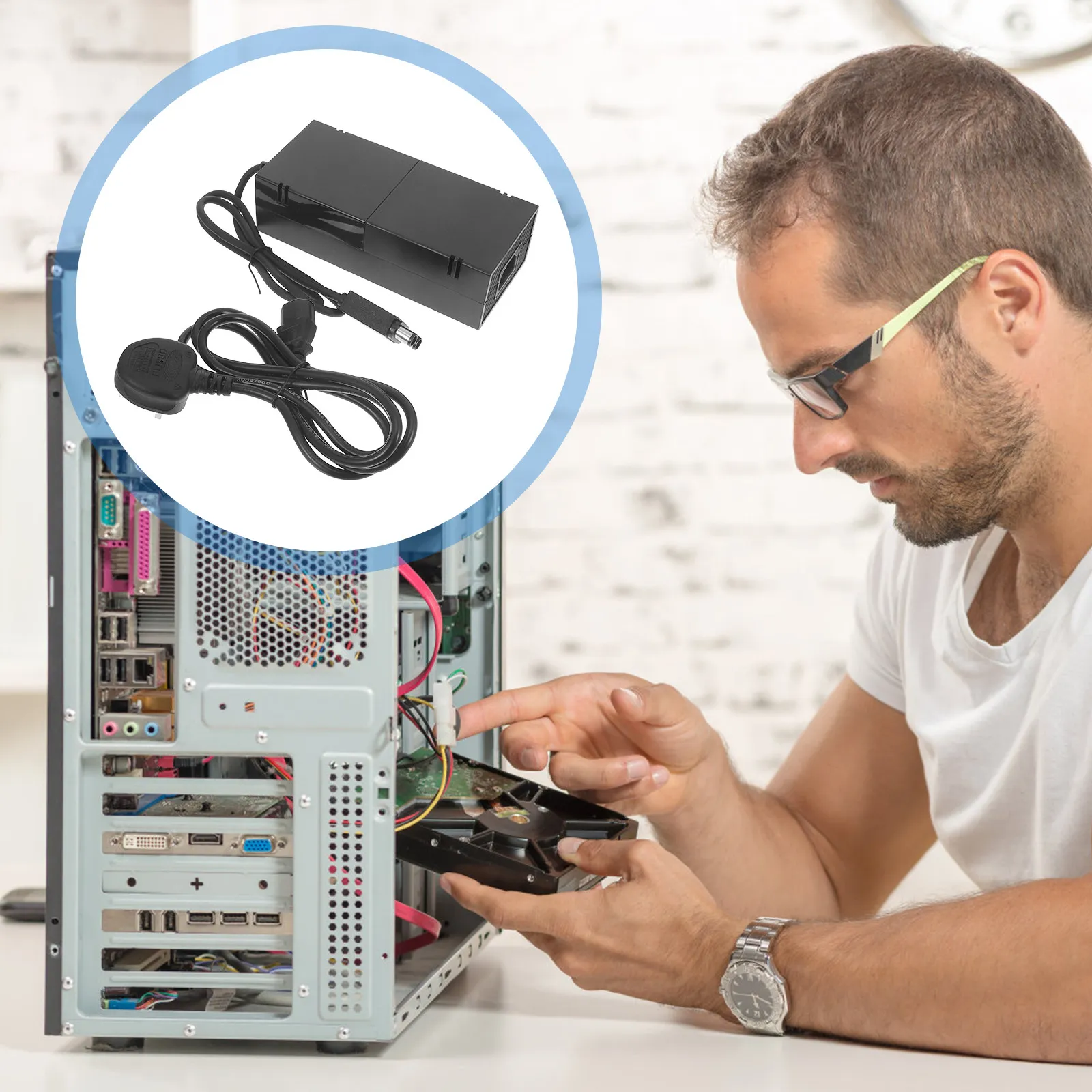135W Power Supply Adapter with Built-in Cooling Fan ABS Housing Overheat Protection LED Indicator Worldwide 100-240V Uk
135W Power Supply Adapter with Built-in Cooling Fan ABS Housing Overheat Protection LED Indicator Worldwide 100-240V Uk