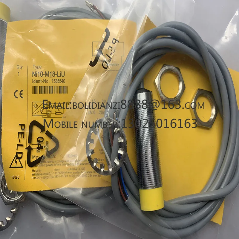 Proximity switch Real shooting NI10-M18-LIU NI4 BI2-M12-LIU BI5 BI8-M18 BI10 One year warranty
Proximity switch Real shooting NI10-M18-LIU NI4 BI2-M12-LIU BI5 BI8-M18 BI10 One year warranty