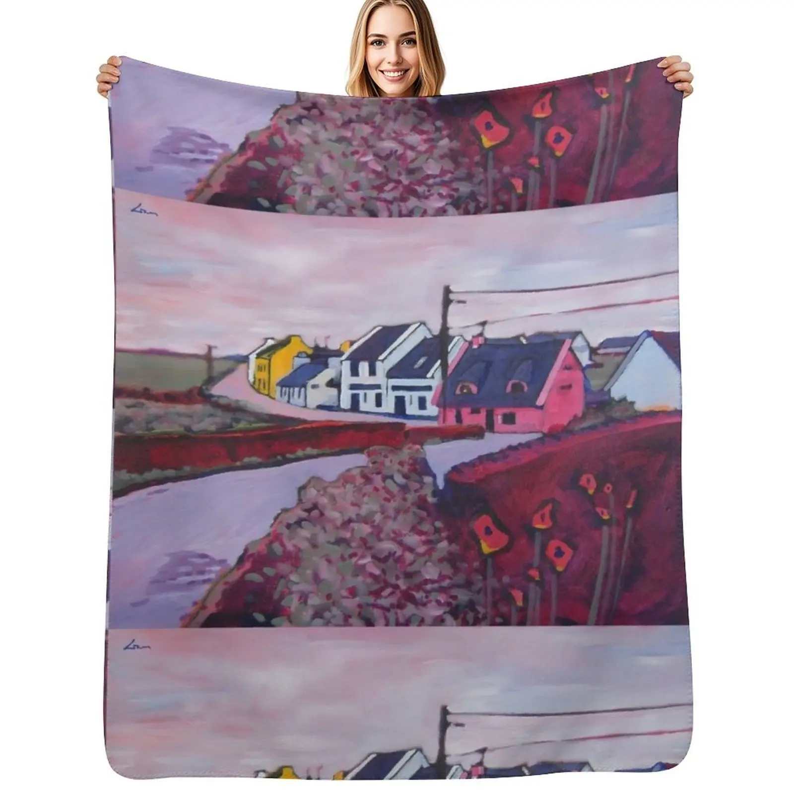 Doolin 1 - County Clare, Ireland Throw Blanket Warm Napping Blanket for Office Couch Bed
Doolin 1 - County Clare, Ireland Throw Blanket Warm Napping Blanket for Office Couch Bed