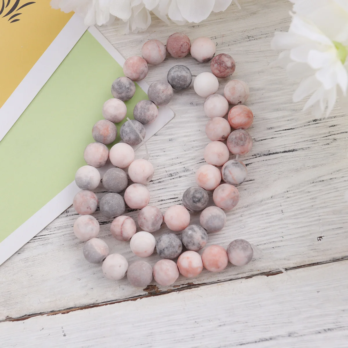 Frosted Bead Jewelry DIY Supplies Accessories Round Beads Stones for Making Kit Jade
Frosted Bead Jewelry DIY Supplies Accessories Round Beads Stones for Making Kit Jade