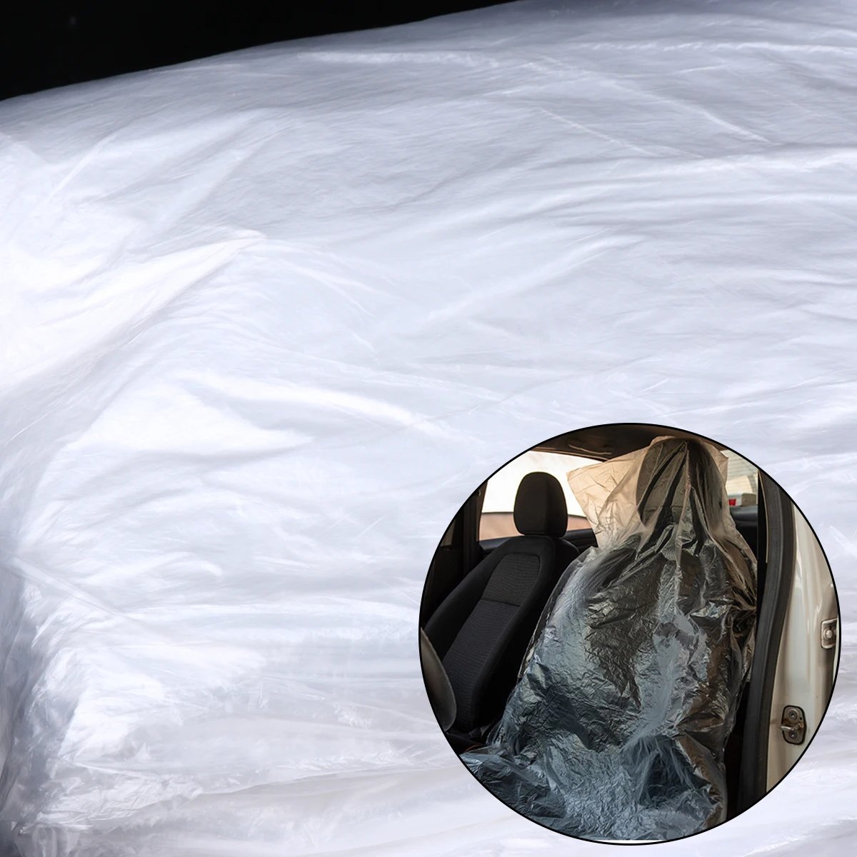 100pcs Car Seat Cover Disposable Plastic Anti Fouling Clear Protector for Cars Dust Seats Vehicle Interior Supplies
100pcs Car Seat Cover Disposable Plastic Anti Fouling Clear Protector for Cars Dust Seats Vehicle Interior Supplies
