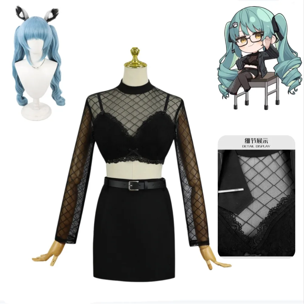 Game Privaty Cosplay Full Set Adult Women Anime Game Costume Black Lace Suit Halloween Comic Con Stage Performance Outfit
Game Privaty Cosplay Full Set Adult Women Anime Game Costume Black Lace Suit Halloween Comic Con Stage Performance Outfit