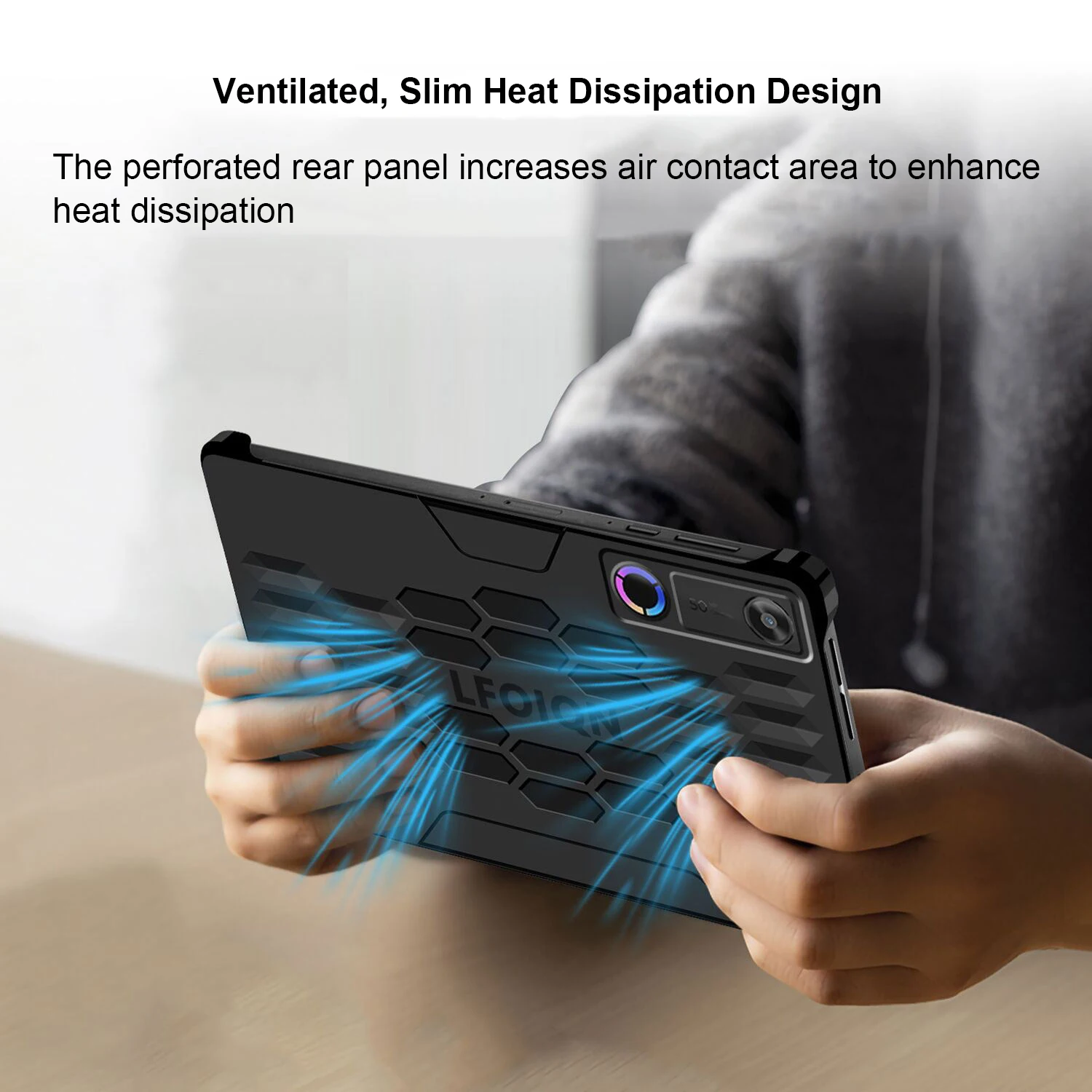 For Legion Y700 5th Gen 2026 Hollow Back Cover Shockproof Cooling Case Anti-Scratch Heat Dissipation Protective Shell
For Legion Y700 5th Gen 2026 Hollow Back Cover Shockproof Cooling Case Anti-Scratch Heat Dissipation Protective Shell