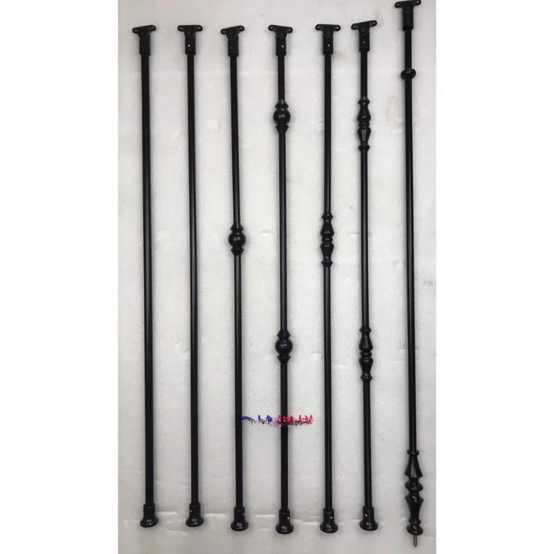 Wrought iron single assembly stair column accessories handrail enclosure railing simple European high cost performance and simpl
Wrought iron single assembly stair column accessories handrail enclosure railing simple European high cost performance and simpl