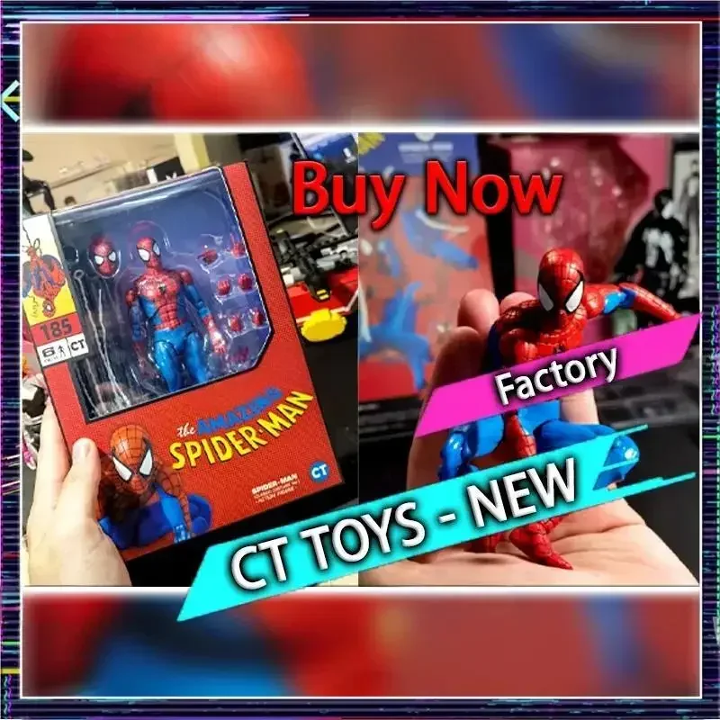 CT TOY Человек-паук, несколько стилей, модели экшн-фигурок, комплект моделей, мобильная гуманоидная сборка, статуя для мальчиков, коллекционные подарки 
CT TOY Человек-паук, несколько стилей, модели экшн-фигурок, комплект моделей, мобильная гуманоидная сборка, статуя для мальчиков, коллекционные подарки