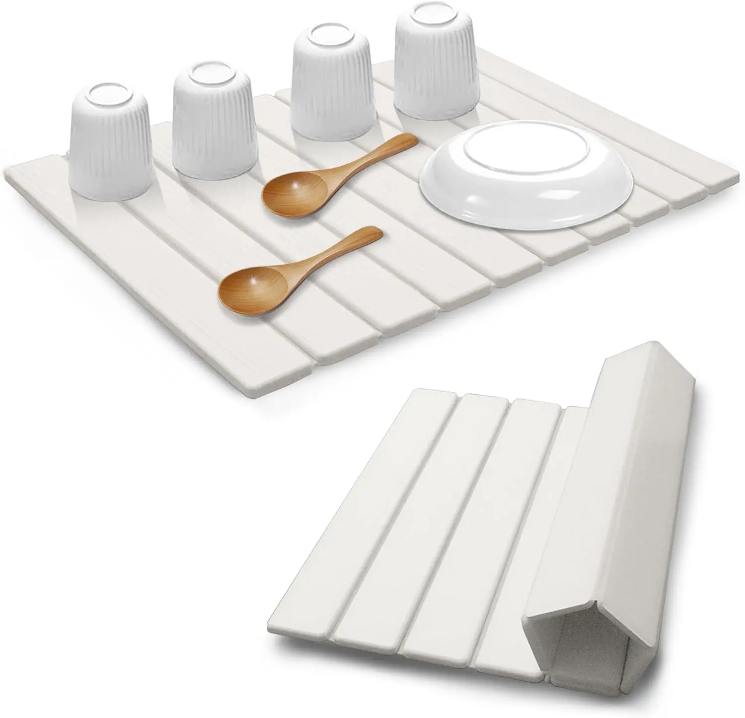 Stone Drying Mat for Kitchen Counter, Quick Dry Absorbent Collapsible Dish Drying Mat, Eco-Friendly Absorbent Diatomace
Stone Drying Mat for Kitchen Counter, Quick Dry Absorbent Collapsible Dish Drying Mat, Eco-Friendly Absorbent Diatomace