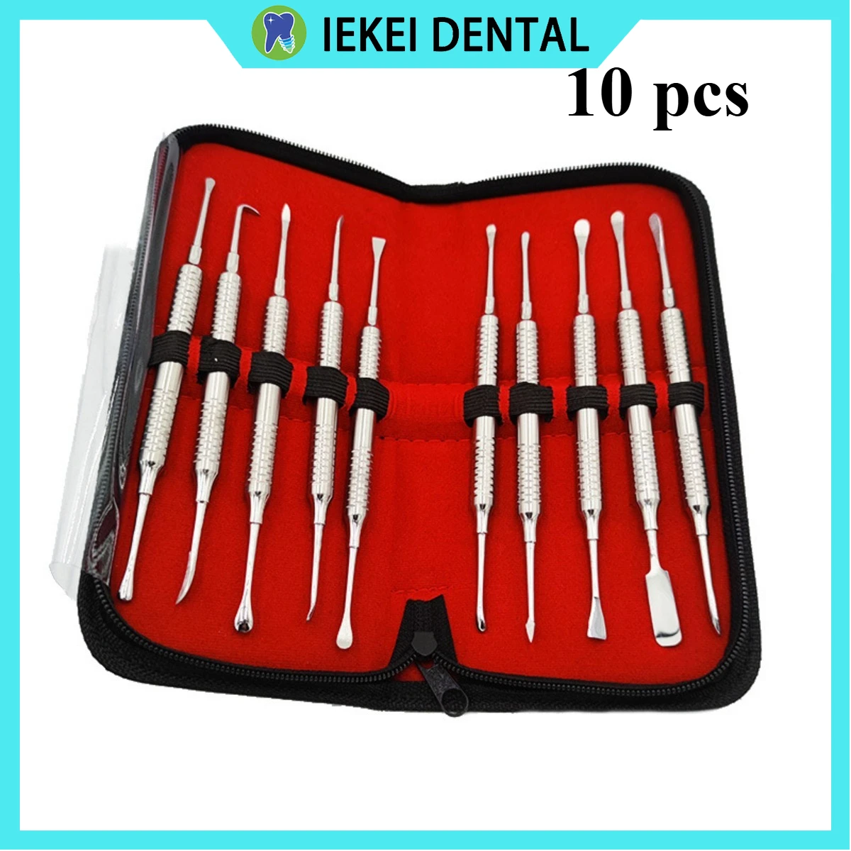 10pcs/set Double Ends Dental Implant Periosteal Elevator Tool for Retracting Separator Dental Surgical Supplies
10pcs/set Double Ends Dental Implant Periosteal Elevator Tool for Retracting Separator Dental Surgical Supplies