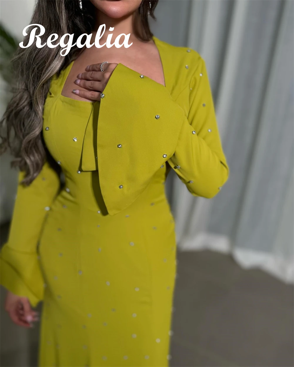 Customized Mermaid Green Jersey Evening Dress Elegant Long Sleeves Homecoming Dresses High Quality Special Occasion Gowns
Customized Mermaid Green Jersey Evening Dress Elegant Long Sleeves Homecoming Dresses High Quality Special Occasion Gowns