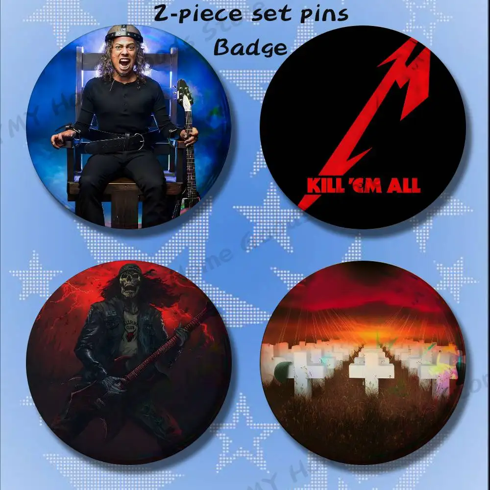 Master of P-Puppets M72 M-Metallica 2-piece set Free Mix Backpack Clothes Jewelry Accessories Round Badge Collection Gifts
Master of P-Puppets M72 M-Metallica 2-piece set Free Mix Backpack Clothes Jewelry Accessories Round Badge Collection Gifts
