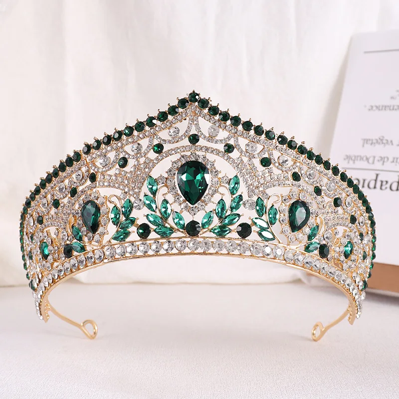 A New Baroque Bridal Crown, Palace Rhinestone Headpiece Retro Adult Wedding Dress Accessories
A New Baroque Bridal Crown, Palace Rhinestone Headpiece Retro Adult Wedding Dress Accessories