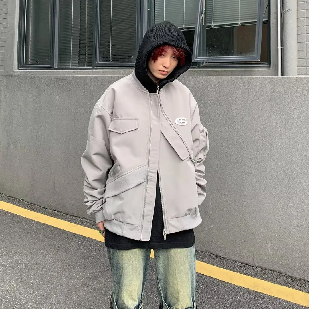 Американский ретро модный брендовый нишевый дизайн летный костюм куртка мужская весенне-осенняя новая свободная куртка для пар бейсбольный костюм
Американский ретро модный брендовый нишевый дизайн летный костюм куртка мужская весенне-осенняя новая свободная куртка для пар бейсбольный костюм