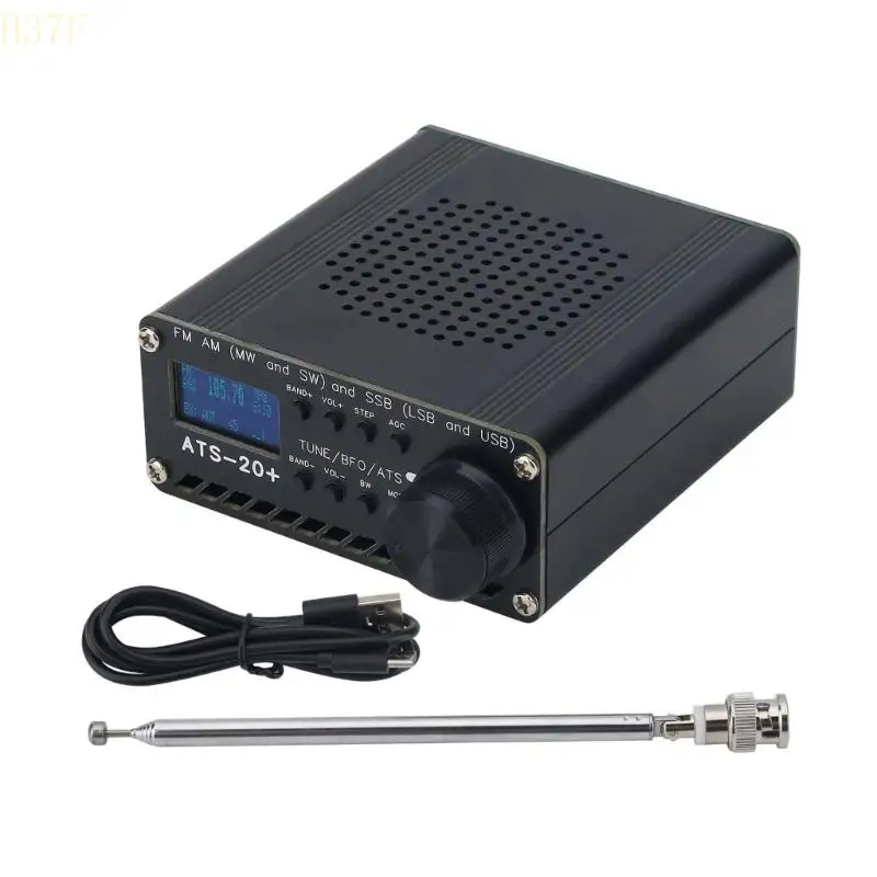 H37F Upgraded Metal Wireless Radio Receiver Compact & Durable Radio Receiver Si4732 Wireless Receiver USB Charging Device
H37F Upgraded Metal Wireless Radio Receiver Compact & Durable Radio Receiver Si4732 Wireless Receiver USB Charging Device