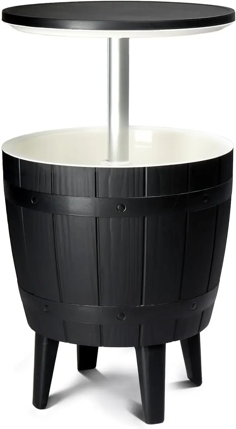 Cool Bar,Outdoor Cooler Bar Table,Height-Adjustable Outdoor Patio Furniture and Hot Tub Side Table with 10 Gallon Beer and Wine
Cool Bar,Outdoor Cooler Bar Table,Height-Adjustable Outdoor Patio Furniture and Hot Tub Side Table with 10 Gallon Beer and Wine