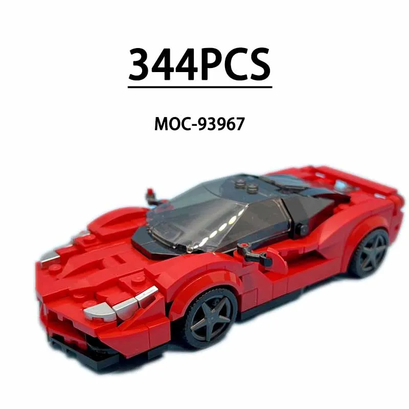 MOC-93967 Sports Car Model Series 8 Racing Car Model Building Blocks 344PCS Children's and Boys' Birthday Christmas Toy Gift
MOC-93967 Sports Car Model Series 8 Racing Car Model Building Blocks 344PCS Children's and Boys' Birthday Christmas Toy Gift