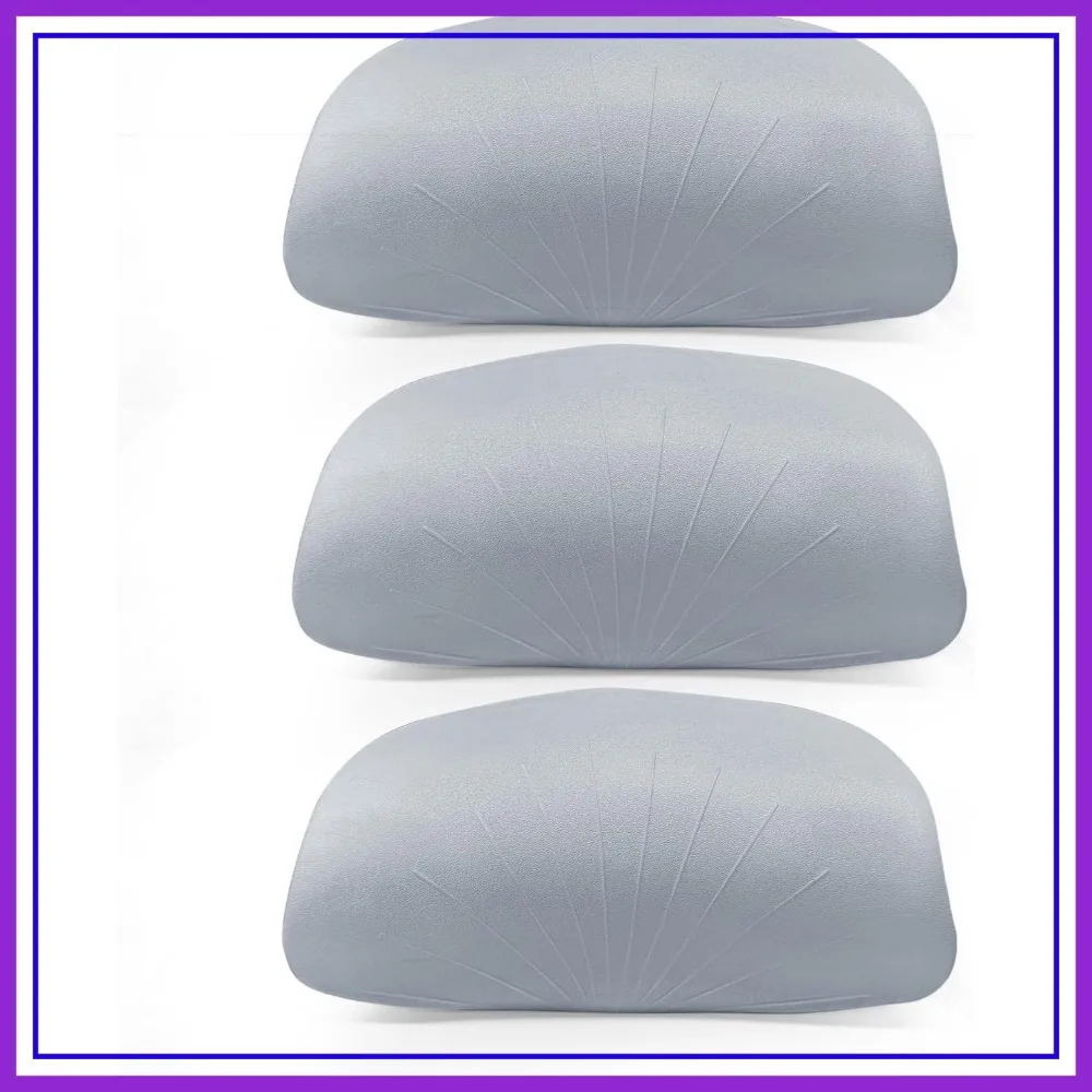 76558 74610 Hot Tub Spa Pillow Headrest Replacement for Limelight, Pulse, Bolt, Glow, Flair, Gleam Spas (3 Pack)
76558 74610 Hot Tub Spa Pillow Headrest Replacement for Limelight, Pulse, Bolt, Glow, Flair, Gleam Spas (3 Pack)