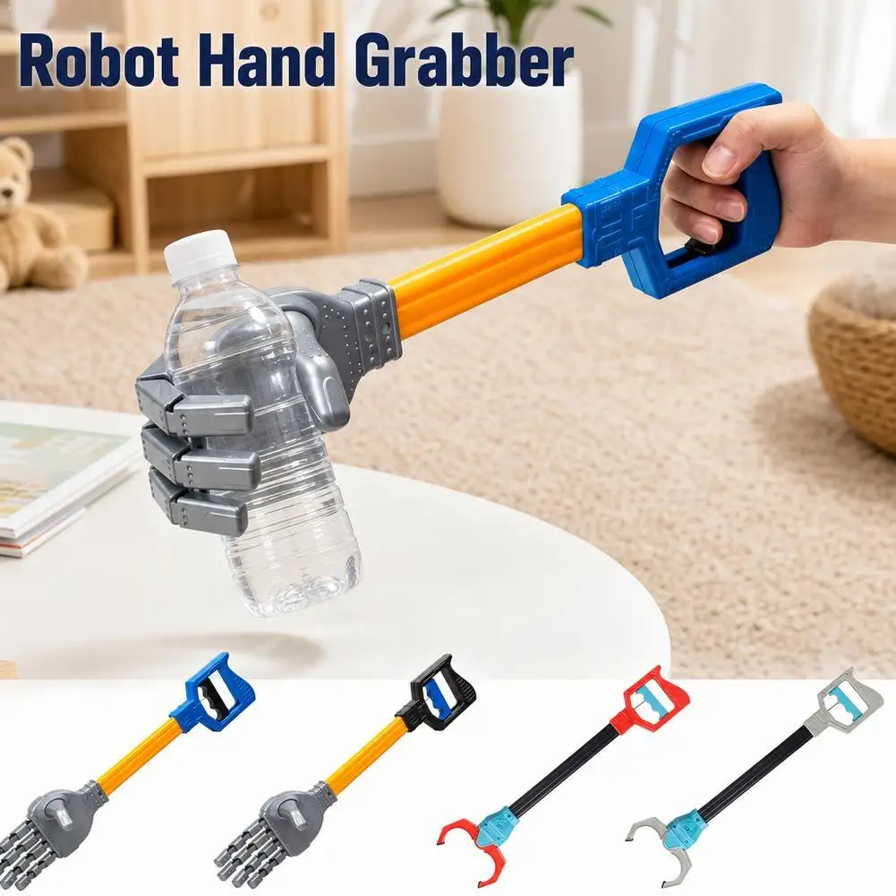 Robotic Hand Grabber Toy Hand Eye Coordination Interactive Toy Mechanical Claw Reacher Tool Novelty Play Gift for Children
Robotic Hand Grabber Toy Hand Eye Coordination Interactive Toy Mechanical Claw Reacher Tool Novelty Play Gift for Children