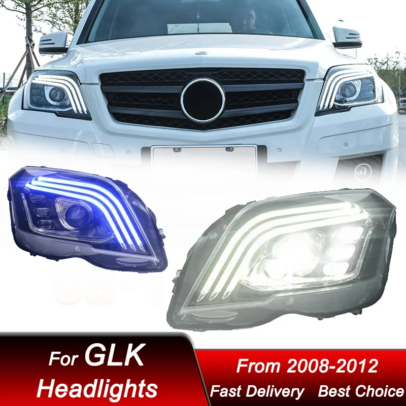 Car led Headlights For Mercedes-Benz GLK 2008-2012 to Maybach style full LED Headlamp Assembly Projector Lens Accessories Kit
Car led Headlights For Mercedes-Benz GLK 2008-2012 to Maybach style full LED Headlamp Assembly Projector Lens Accessories Kit