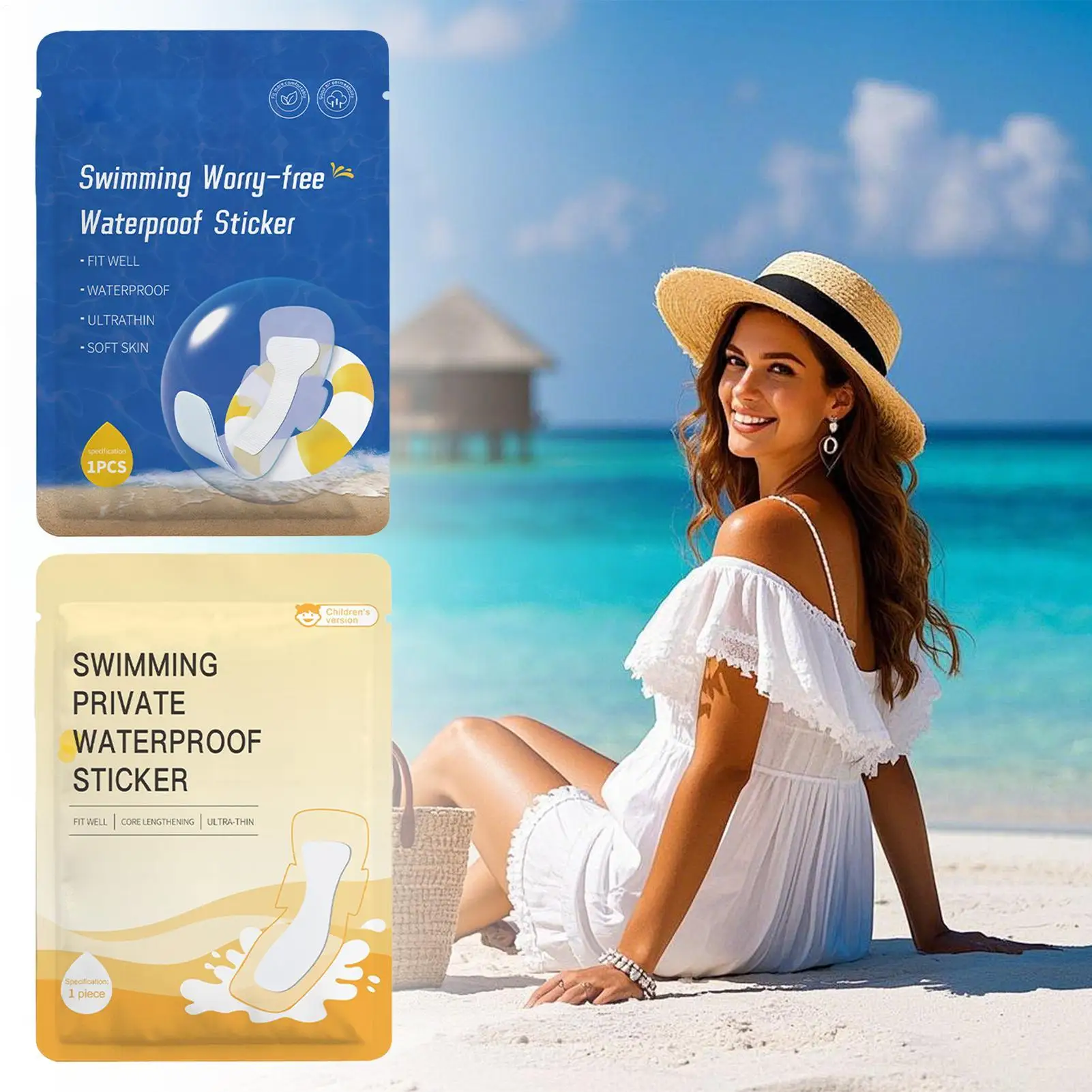 Waterproof Period Pads For Swimming Skin-Friendly Swim Period Mats Personal Care Supplies For Daily Private Parts Intimate Areas
Waterproof Period Pads For Swimming Skin-Friendly Swim Period Mats Personal Care Supplies For Daily Private Parts Intimate Areas