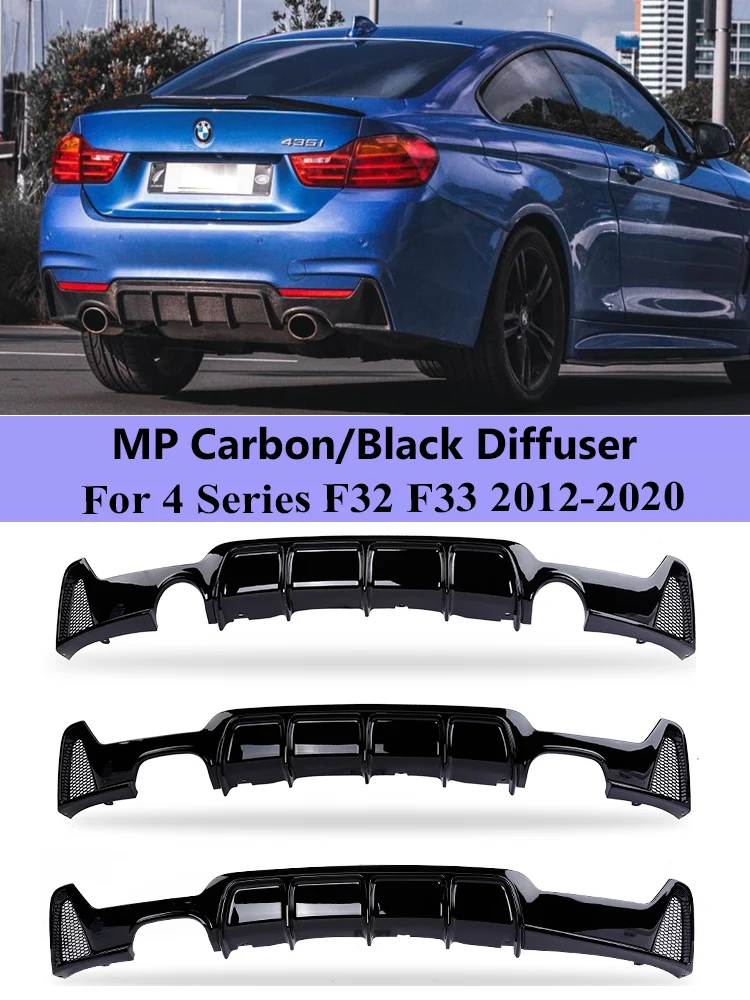 For BMW 4 Series F32 F33 F36 Diffusor 2014-2020 Carbon Fiber M Sport Rear Bumper Diffuser Lip MP Body Kit 420i 428i Gloss Black
For BMW 4 Series F32 F33 F36 Diffusor 2014-2020 Carbon Fiber M Sport Rear Bumper Diffuser Lip MP Body Kit 420i 428i Gloss Black