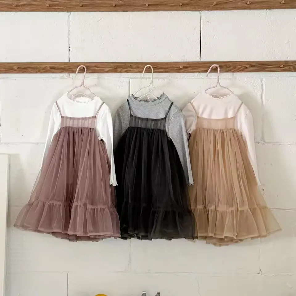 2025 Spring Girls Strap Dresses Soft And Adorable Sleeveless Baby Girl Sling Vest Dress 2-8Years Children's Overlapping Skirts
2025 Spring Girls Strap Dresses Soft And Adorable Sleeveless Baby Girl Sling Vest Dress 2-8Years Children's Overlapping Skirts