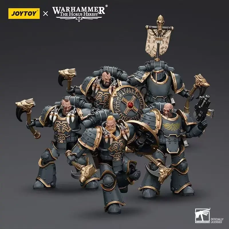 JOYTOY Warhammer "The Horus Heresy" 1/18 Space Wolves Grey Slayer Pack5PCS Action Figure Model Toy Collectible Gift In Stock
JOYTOY Warhammer "The Horus Heresy" 1/18 Space Wolves Grey Slayer Pack5PCS Action Figure Model Toy Collectible Gift In Stock