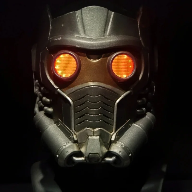 Movie Galaxy Guardians 3-Star Mg Electronic Helmet 1:1 Adjustable Cosplay Mask Model Decoration Halloween Gift For Boys' Gift
Movie Galaxy Guardians 3-Star Mg Electronic Helmet 1:1 Adjustable Cosplay Mask Model Decoration Halloween Gift For Boys' Gift