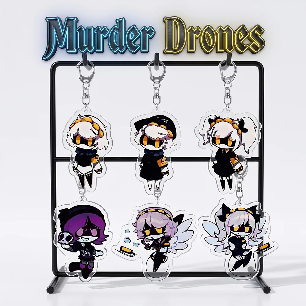 Anime Murder Drones Uzi N V Cyn Doll 6CM Acrylic Stand Cute bag charm Car keychain decorations bag body kit keyring Fans Gift
Anime Murder Drones Uzi N V Cyn Doll 6CM Acrylic Stand Cute bag charm Car keychain decorations bag body kit keyring Fans Gift