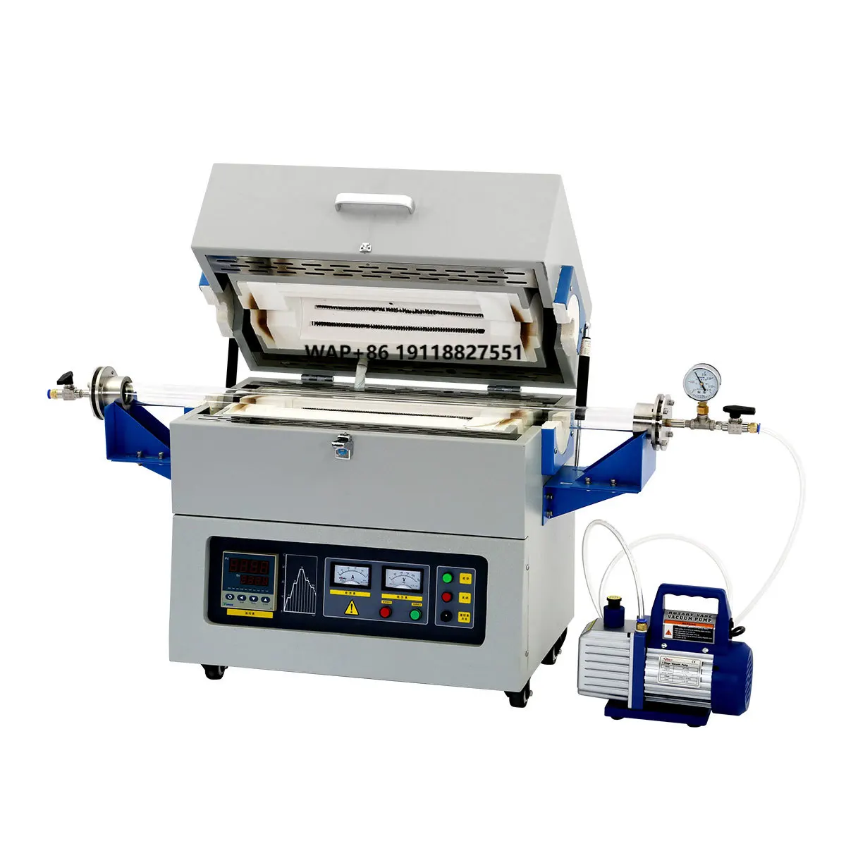 Vacuum Tube Furnace High-temperature Atmosphere Reduction Sintering Vacuum Annealing Experiment Molten Muffle Furnace
Vacuum Tube Furnace High-temperature Atmosphere Reduction Sintering Vacuum Annealing Experiment Molten Muffle Furnace