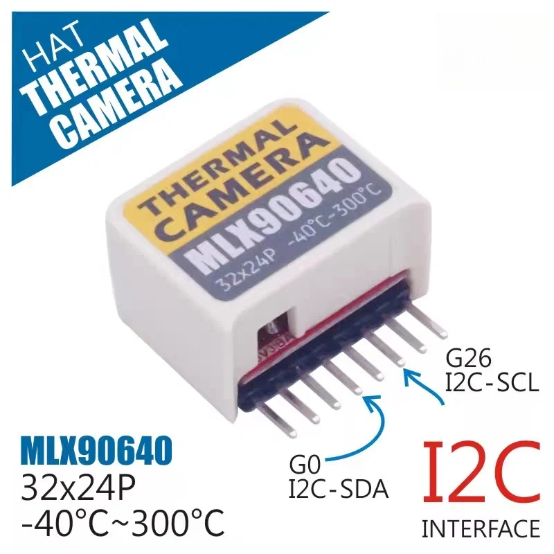 Official M5Stack Hat Thermal Human Infrared Thermal Imaging MLX90640 Thermopile Sensor
Official M5Stack Hat Thermal Human Infrared Thermal Imaging MLX90640 Thermopile Sensor