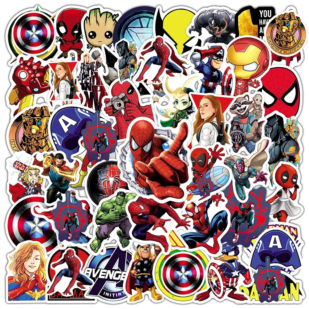 10/30/50PCS Mix Disney Marvel The Avengers Anime Stickers Cartoon Superhero Laptop Чемодан Скейтборд Водонепроницаемая наклейка Kid Toy
10/30/50PCS Mix Disney Marvel The Avengers Anime Stickers Cartoon Superhero Laptop Чемодан Скейтборд Водонепроницаемая наклейка Kid Toy