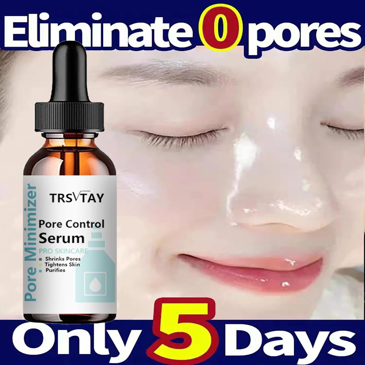 Pore Control Serum Can Lighten Spots, Balance Skin Tone and Shrink Pores
Pore Control Serum Can Lighten Spots, Balance Skin Tone and Shrink Pores
