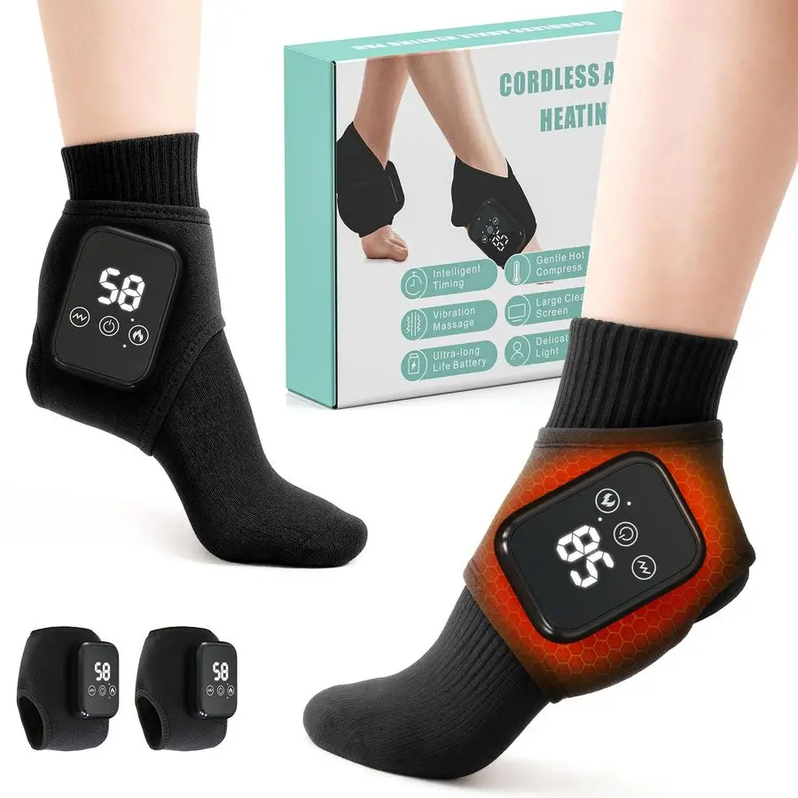 Renew Triple Method Massager, 3 in 1 Cordless amp Portable Foot and Ankle Massager with 3 Vibration Modes amp 3 Heat Levels, for
Renew Triple Method Massager, 3 in 1 Cordless amp Portable Foot and Ankle Massager with 3 Vibration Modes amp 3 Heat Levels, for