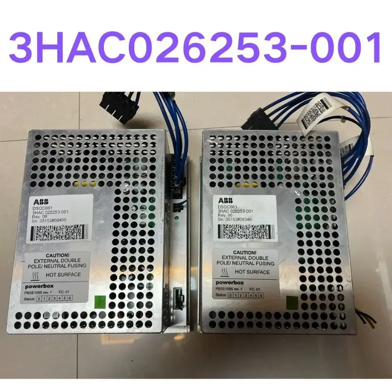 Second-hand test OK Robot power module DSQC661 3HAC026253-001
Second-hand test OK Robot power module DSQC661 3HAC026253-001