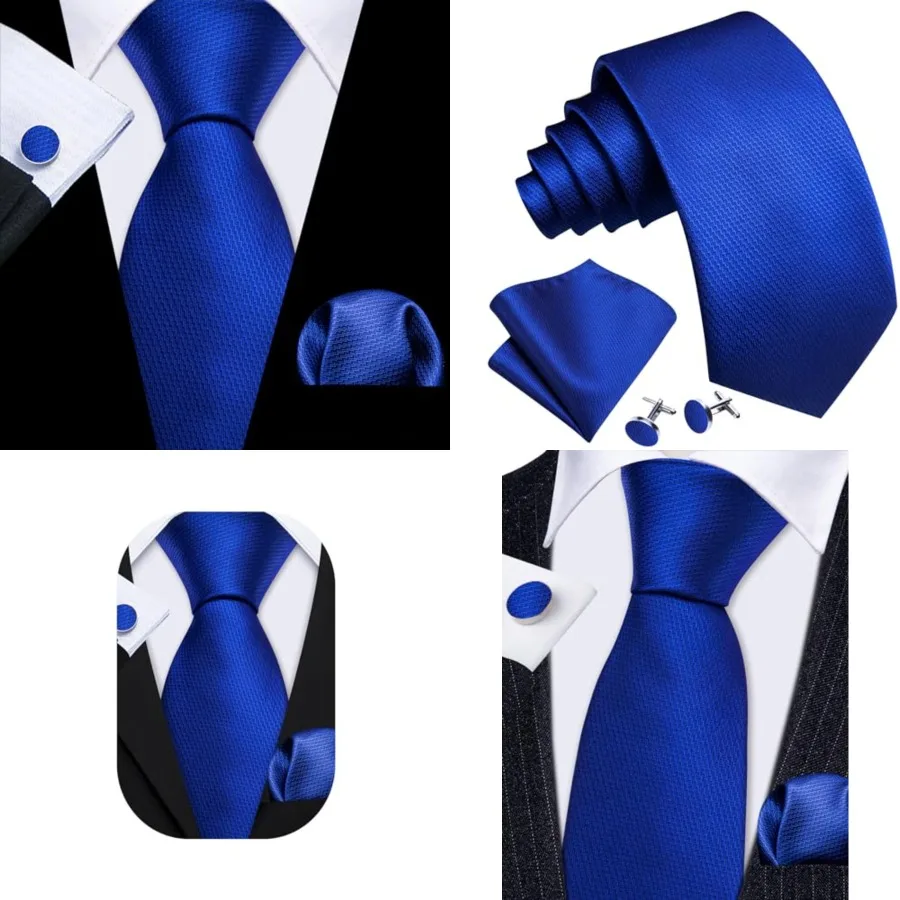 Plain Men Silk Ties Extra Long Satin Necktie for Wedding Business Handkerchief Cufflinks Set Solid Colors, B-royal Blue
Plain Men Silk Ties Extra Long Satin Necktie for Wedding Business Handkerchief Cufflinks Set Solid Colors, B-royal Blue