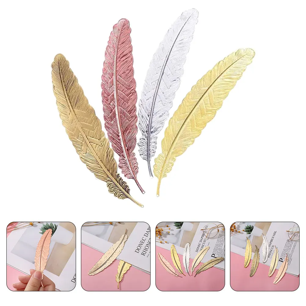 4 Pcs Retro Bookmark Set Vintage Metal Plumage Bookmarks for Girls Reading Page Marking Tool Students Stationery Gifts
4 Pcs Retro Bookmark Set Vintage Metal Plumage Bookmarks for Girls Reading Page Marking Tool Students Stationery Gifts