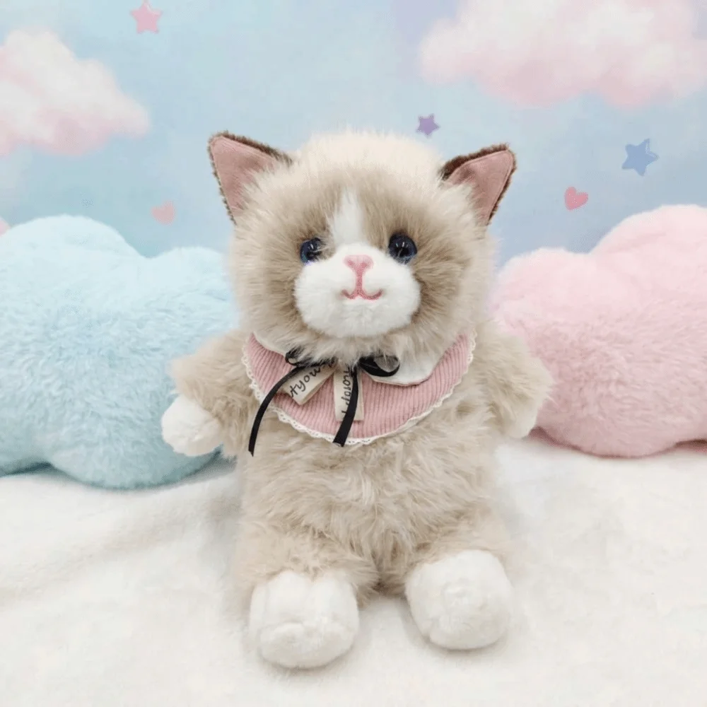 New Fur Material Backpack Lifelike Soft Stuffed Animal Bag Fluffy Large Capacity Ragdoll Cat School Bag
New Fur Material Backpack Lifelike Soft Stuffed Animal Bag Fluffy Large Capacity Ragdoll Cat School Bag