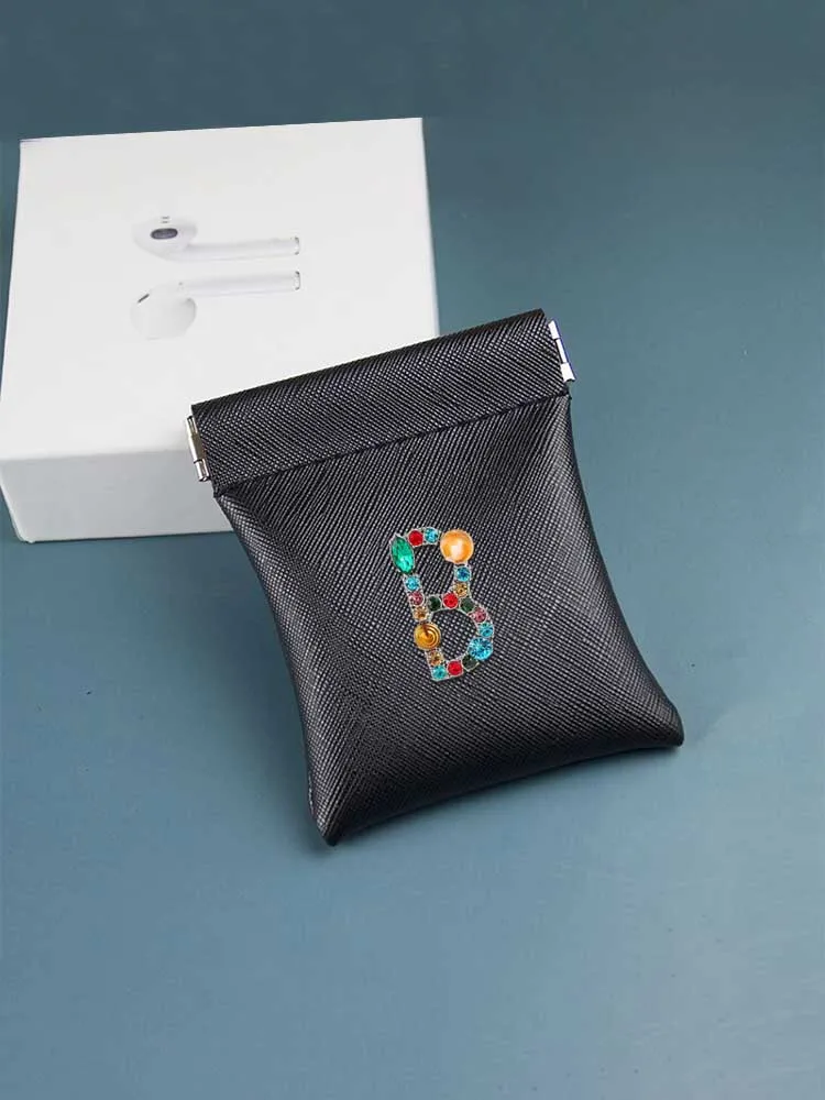 Customized Minimalist Key Wallets - PU Card & Coin Keeper Personalized Customer Name Letter Decor Chrome Finish & Collage Inspir
Customized Minimalist Key Wallets - PU Card & Coin Keeper Personalized Customer Name Letter Decor Chrome Finish & Collage Inspir
