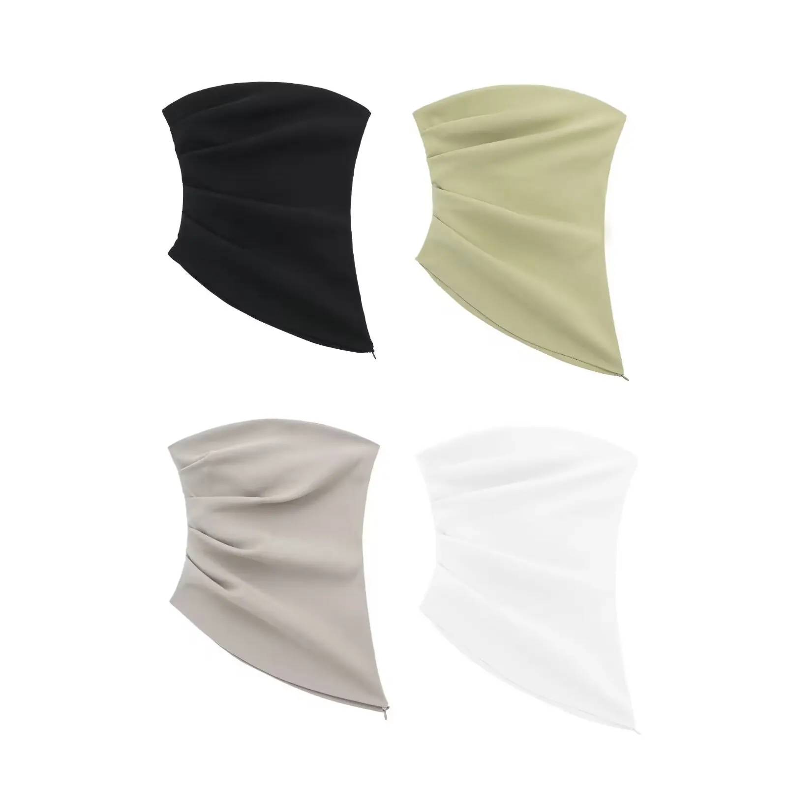 Dave&di Fashionable Temperament, Slim Fit, Pleated Decoration, Strapless Top T-shirt Woman Clothes Female Clothing
Dave&di Fashionable Temperament, Slim Fit, Pleated Decoration, Strapless Top T-shirt Woman Clothes Female Clothing