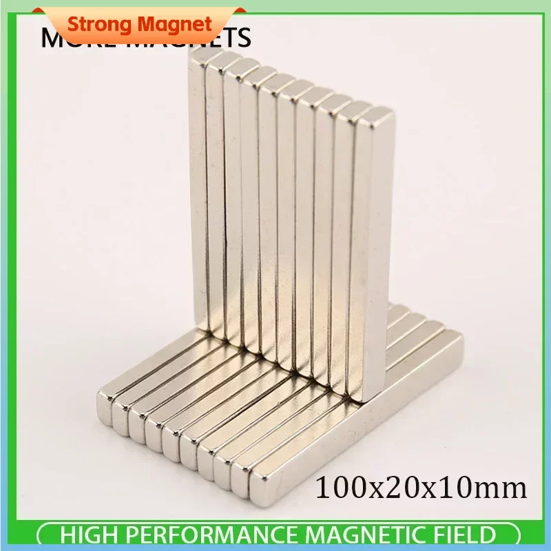 1/2PCS 100x20x10mm Block Powerful Magnets Long Sheet Neodymium Magnet Strong Permanent NdFeB Magnets
1/2PCS 100x20x10mm Block Powerful Magnets Long Sheet Neodymium Magnet Strong Permanent NdFeB Magnets