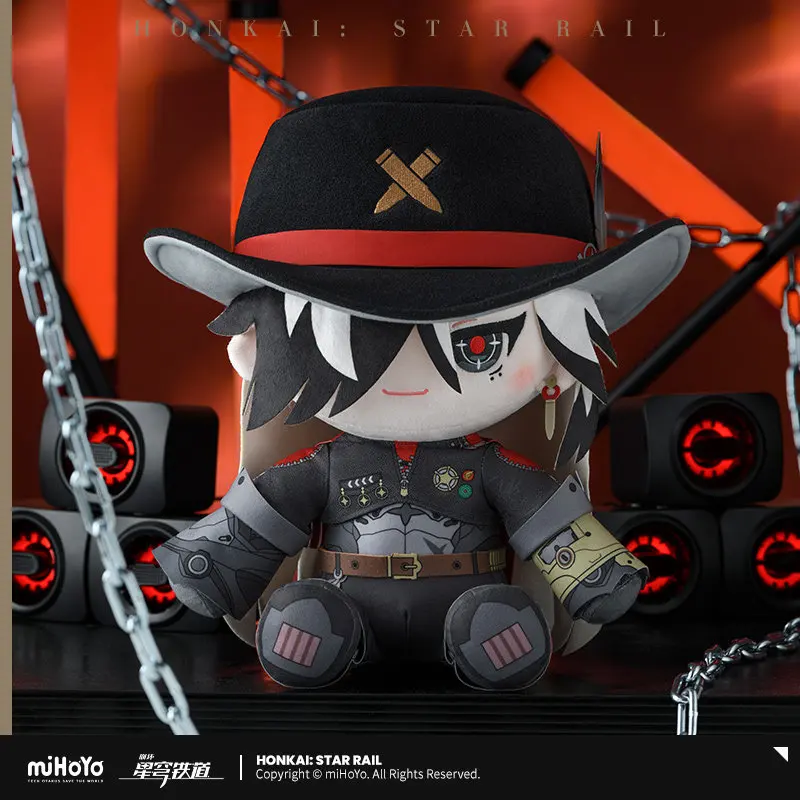 Original Boothill Pillow 30cm Sitting posture model ornament mIHOYO Honkai Star Rail Boothill Cosplay Ornament Halloween Gift
Original Boothill Pillow 30cm Sitting posture model ornament mIHOYO Honkai Star Rail Boothill Cosplay Ornament Halloween Gift