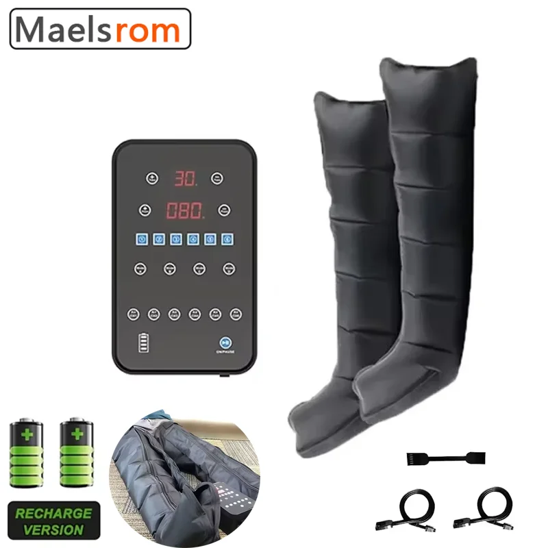 Professional Air Compression Leg Massager Boots - Rechargeable 6-Chamber Pneumatic Recovery System for Muscle Relaxation, Circul
Professional Air Compression Leg Massager Boots - Rechargeable 6-Chamber Pneumatic Recovery System for Muscle Relaxation, Circul
